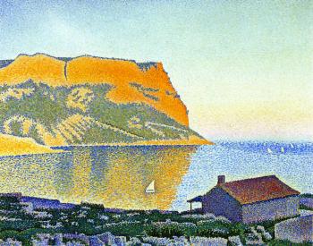 (image for) Handmade oil painting Copy paintings of famous artists Paul Signac's painting, Cap Canaille, Cassis, O - Click Image to Close